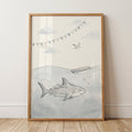 Friendly Shark Digital Art