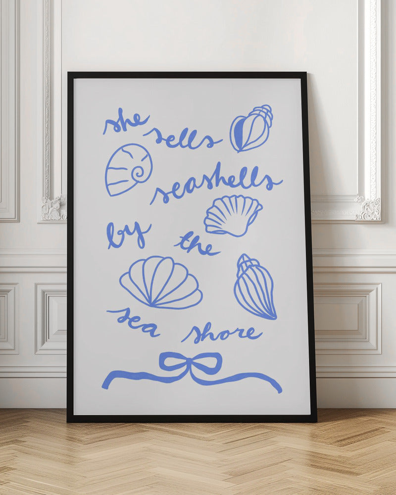 She Sells Seashells Digital Print