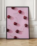 Cherry Pink Pop Art Digital Print