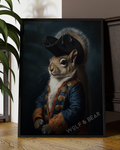 Captain Squirrel Digital Portrait