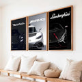 Luxury Supercars Trio Digital Art