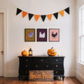 Spooky Chicken Trio Halloween Digital Art Download