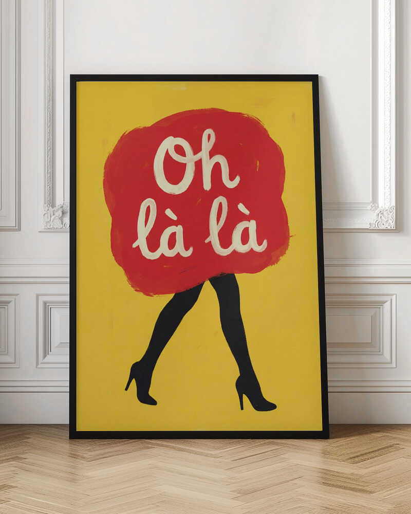Oh La La Chic Digital Art Print