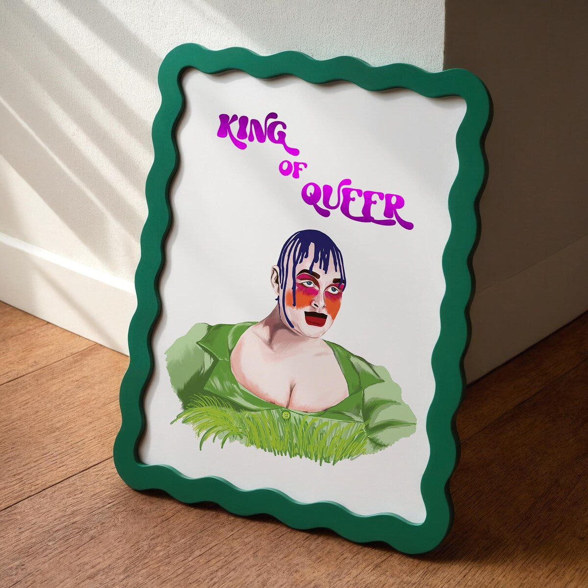 King of Queer Digital Art Print