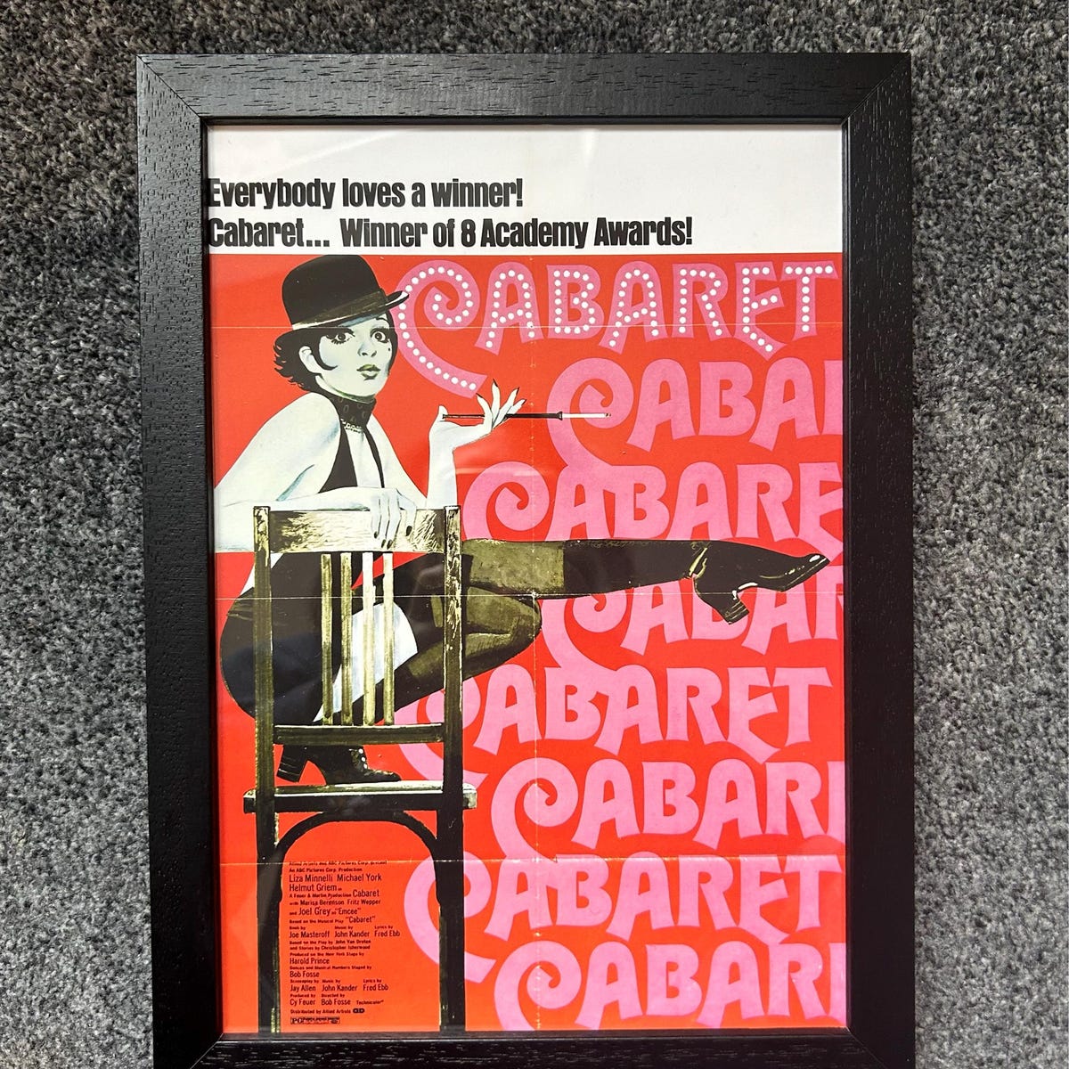 Cabaret Movie Poster Digital Art Print