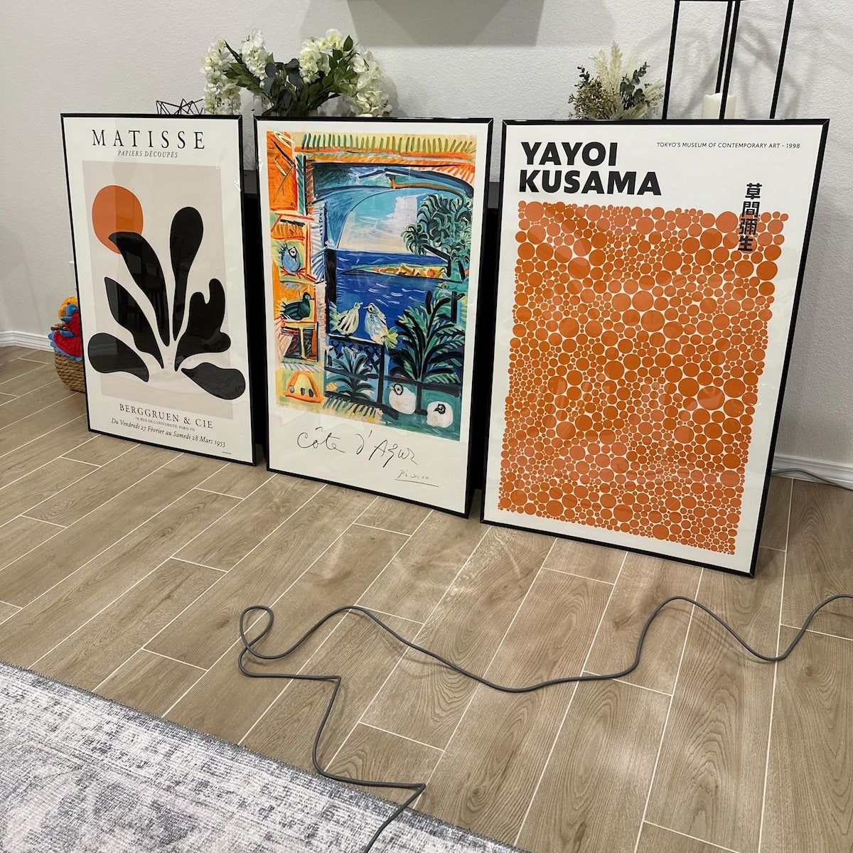 Famous Modern Art Exhibition Poster Bundle Set of 3 Digital Downloads