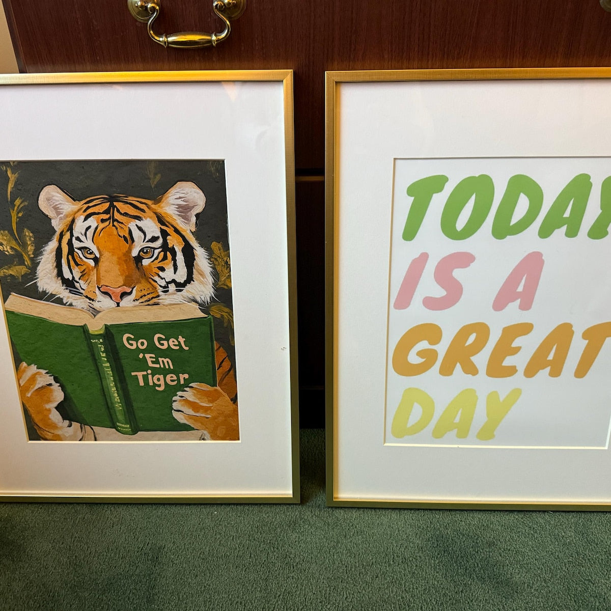 Go Get Em Tiger Digital Art Print Bundle