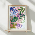Abstract Botanical Garden Digital Art