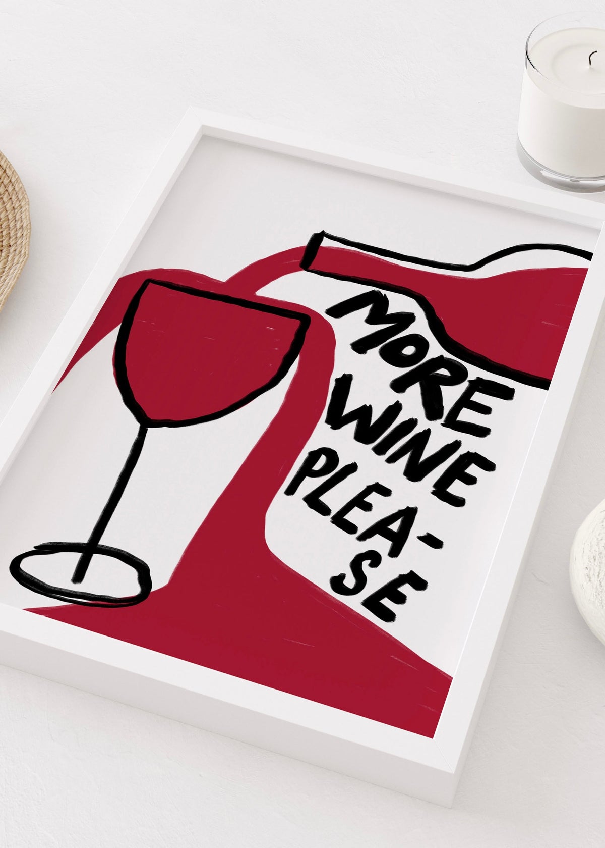 More Wine Please Digital Art Print