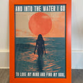 And Into The Water I Go Digital Art Print