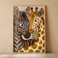 Charming Safari Friends Digital Art