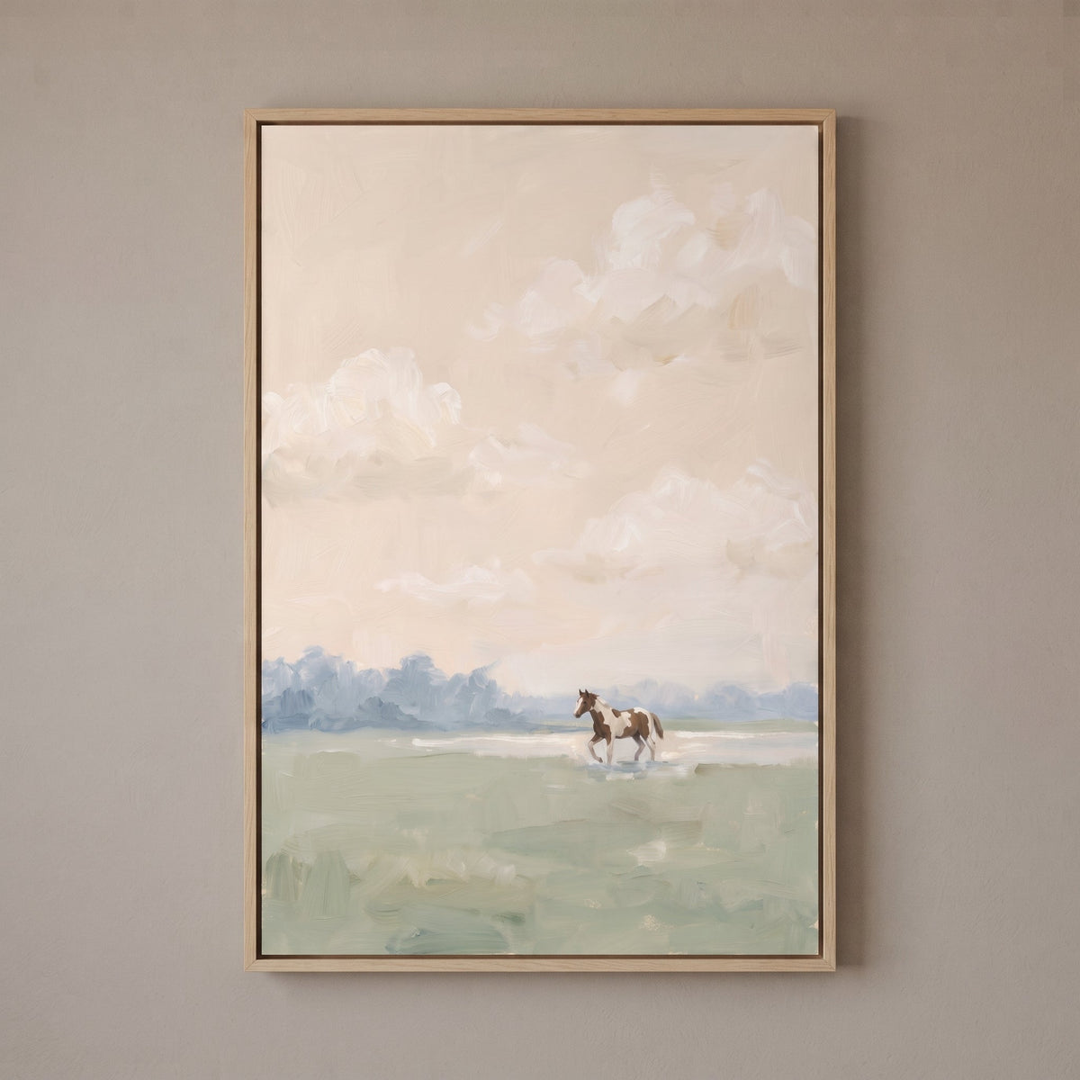 Equestrian Meadow Digital Art