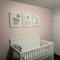 Pink Nursery Animal Trio Digital Art Set