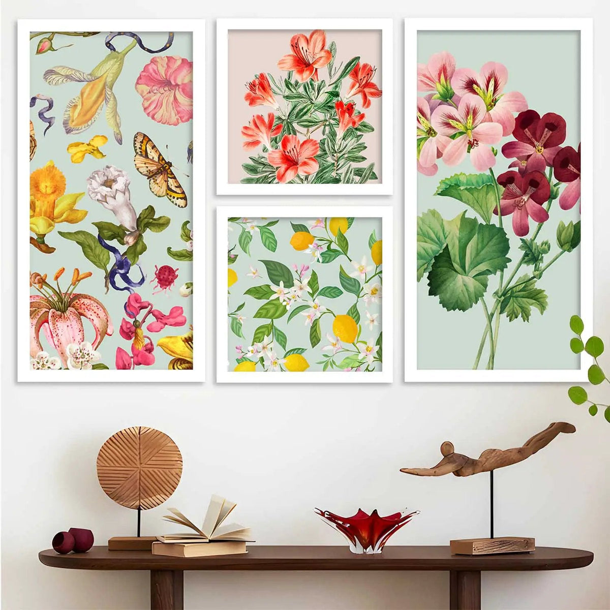 Botanical Gallery Wall Digital Art Set