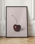 Minimalist Single Cherry Digital Print