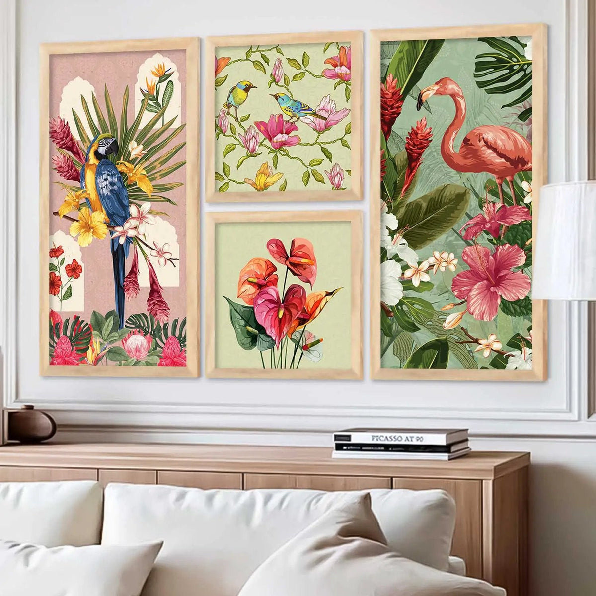 Tropical Paradise Gallery Wall Set