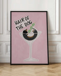 Hair of the Dog Martini Dachshund Digital Art Print
