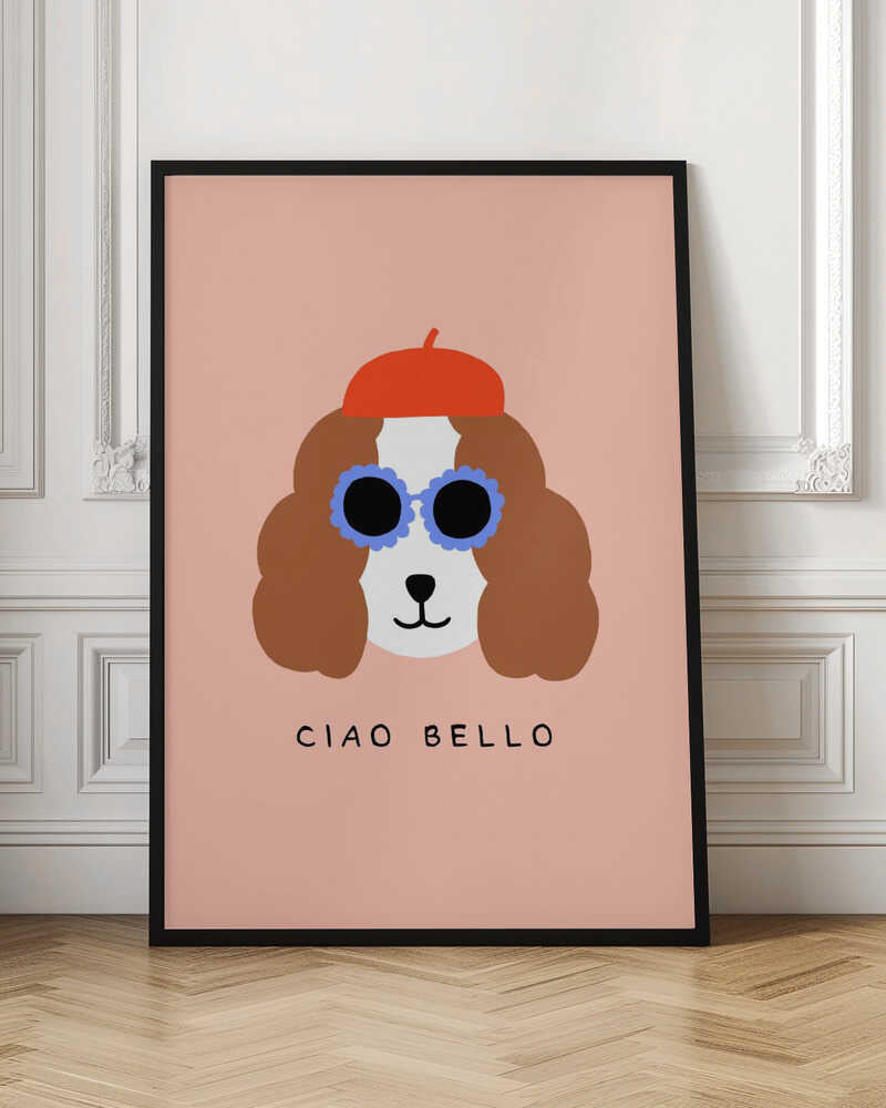 Ciao Bello Chic Dog Digital Art