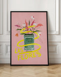 Las Flores Floral Digital Art Print