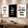Motivational Quotes Trio Digital Art