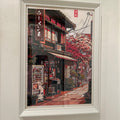 Tokyo Ramen Shop Alley Pixel Art Digital Download