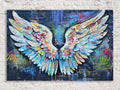 Urban Angel Wings Street Art