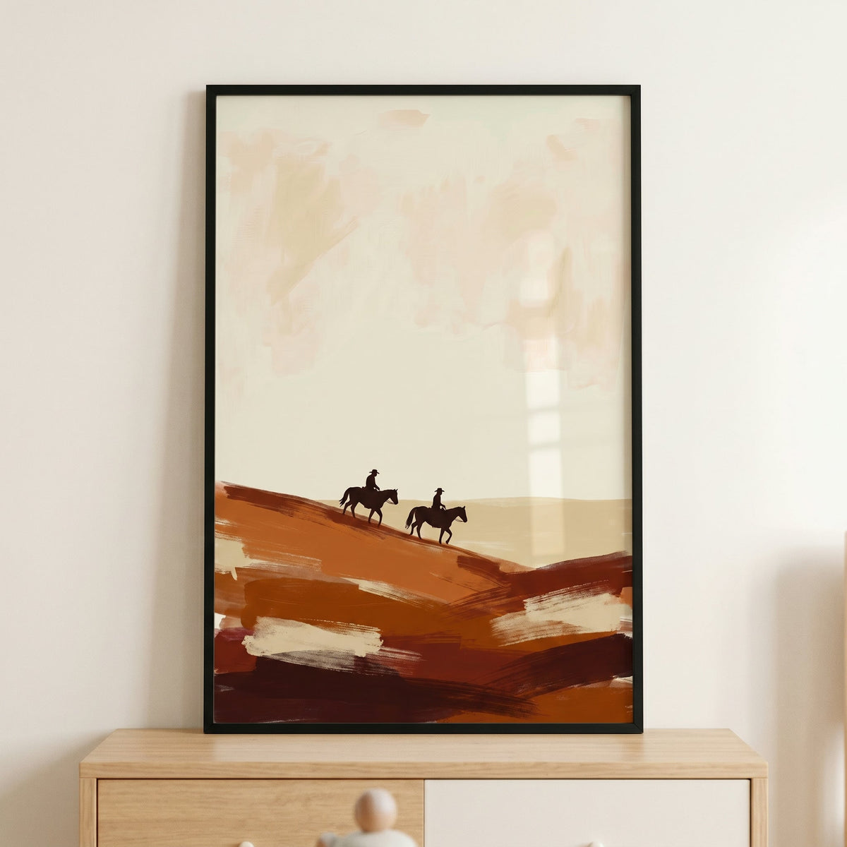 Desert Riders Digital Art Print