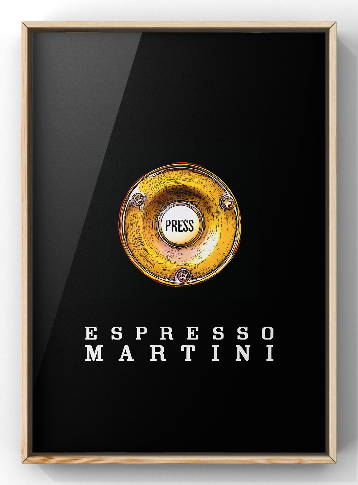 Press for Espresso Martini Digital Art