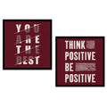Positive Affirmations Digital Wall Art Duo