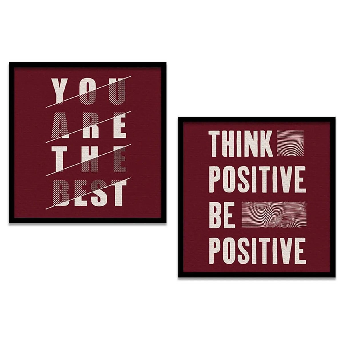 Positive Affirmations Digital Wall Art Duo