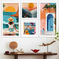 Mediterranean Summer Gallery Wall Set