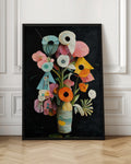 Abstract Floral Arrangement Digital Art