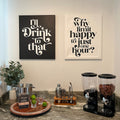 Why Limit Happy Hour Cocktail Typography Digital Art Bundle