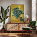 Van Gogh Blue Irises Digital Art Print