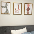 Mermaid Nursery Digital Art Trio