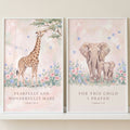 Safari Animals Christian Nursery Digital Art Set