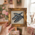 Charming Sardines Oil Painting Digital Download