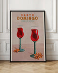 Santo Domingo Dominican Republic Vintage Travel Poster