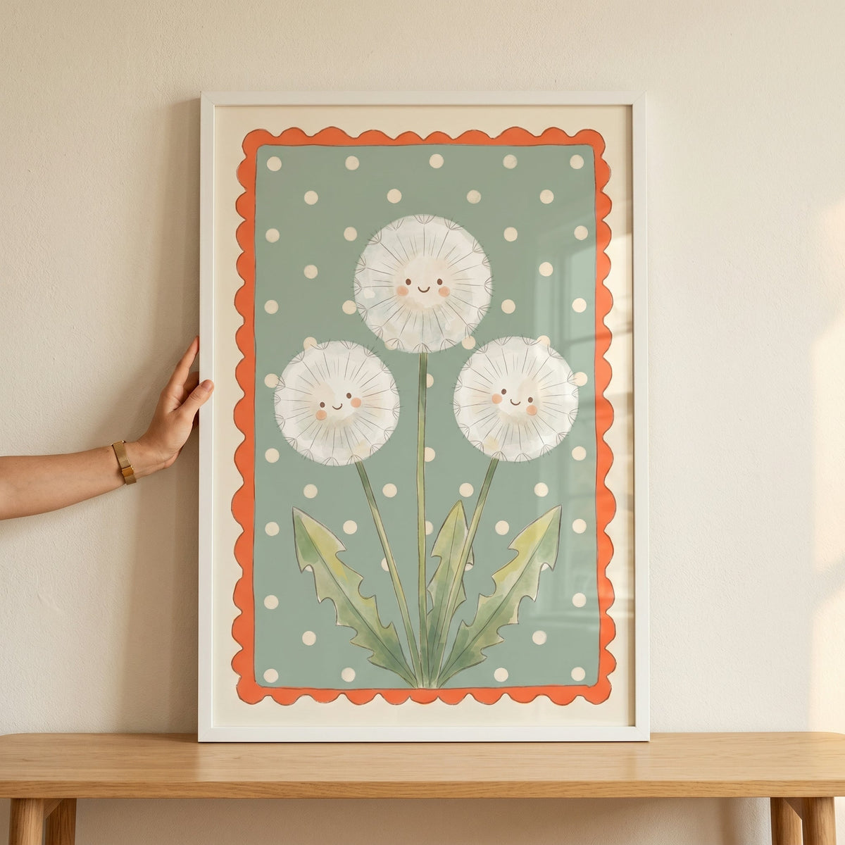 Happy Dandelions Digital Art