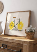 Lemon Wheels Bicycle Digital Artwork