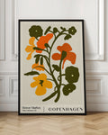 Copenhagen Flower Market Botanical Digital Art