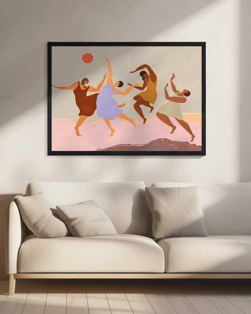 Dancing Under The Sun Digital Art