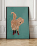 Chic Pooch High Heels Digital Art
