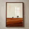Lonely Rider Desert Landscape Digital Art