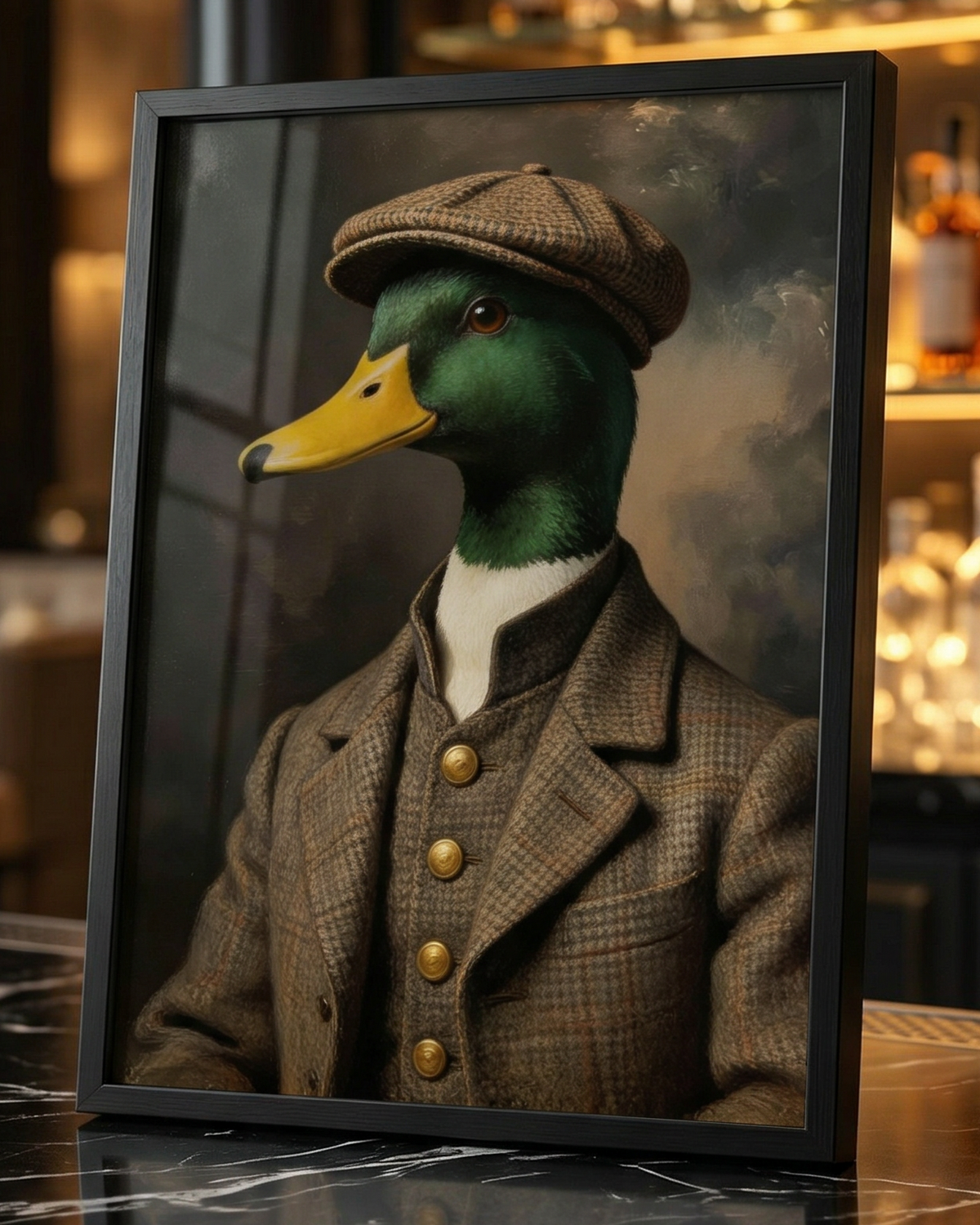 The Dapper Duck Gentleman Digital Art