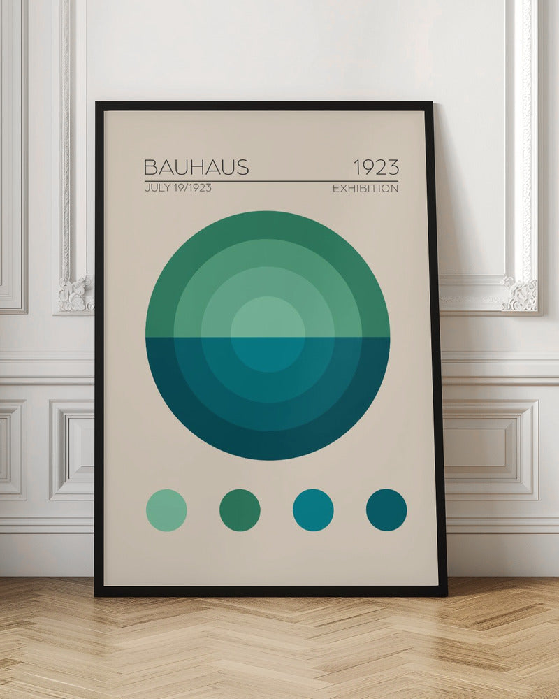 Bauhaus 1923 Exhibition Geometric Digital Art