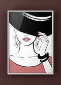Chic Elegance Fashion Illustration