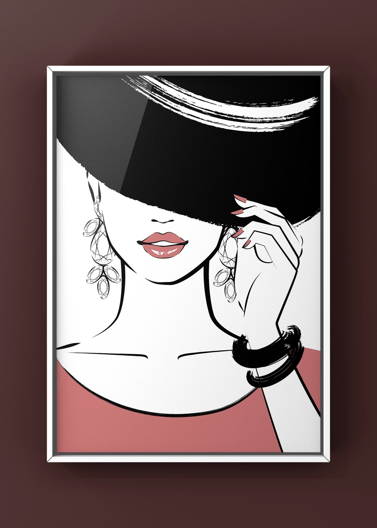 Chic Elegance Fashion Illustration