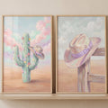Pastel Desert Dreams Digital Art Prints