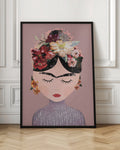 Floral Frida Digital Art Print